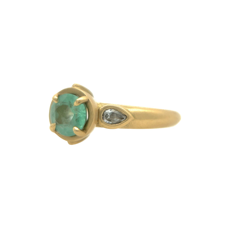 .81ct Emerald Zephy Ring