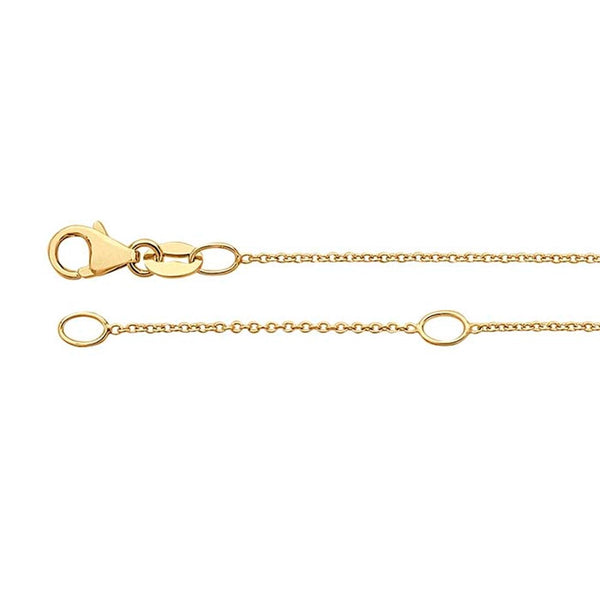 Simple Gold 18" Adjustable Cable Chain