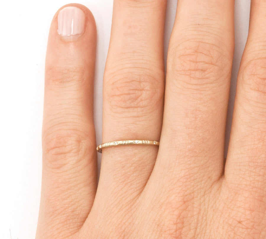 Diamond Line Ring – LORAK JEWELRY