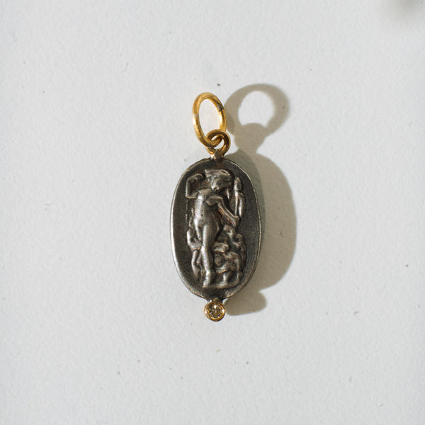 Roman Woman Intaglio Pendant