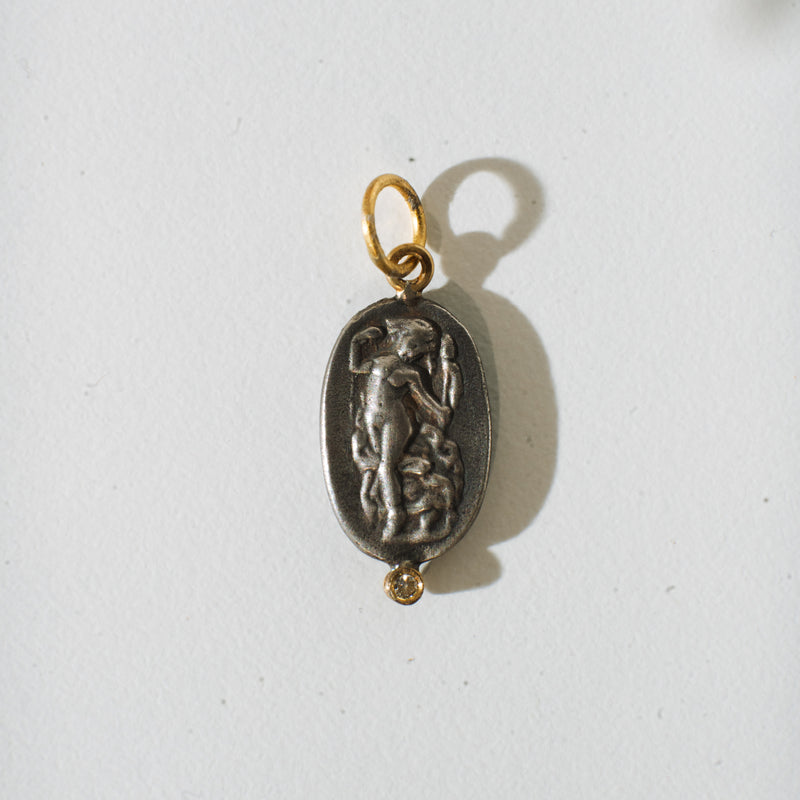 Roman Woman Intaglio Pendant