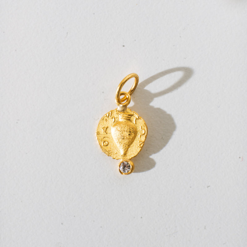 Amphora & Satyrus Pendant
