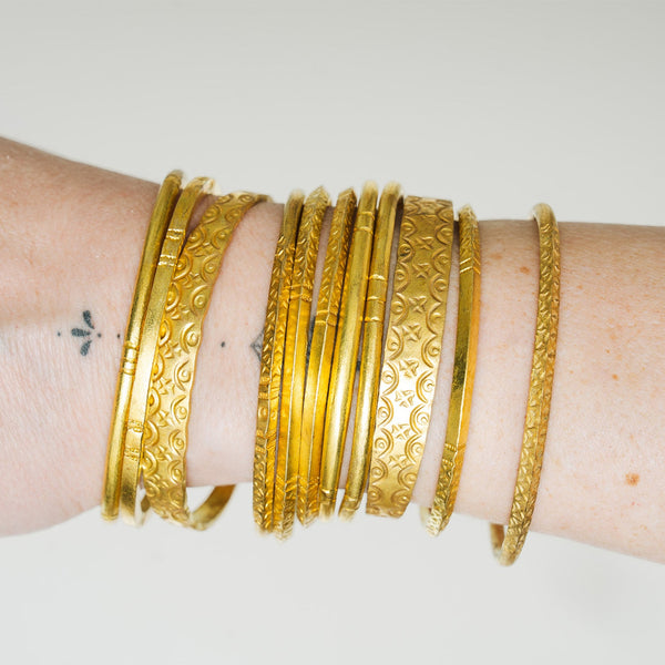 Assorted Brass Bracelets