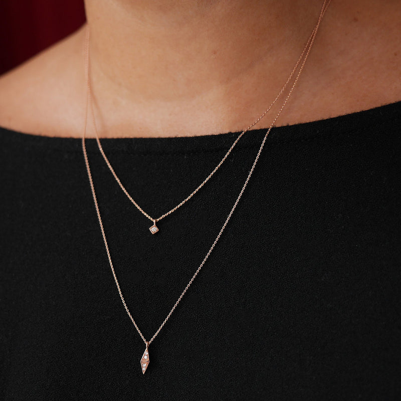 Reflection Diamond Necklace