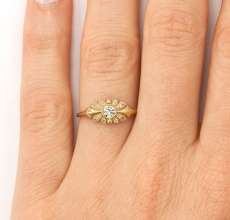 Sunrise Deco Ring