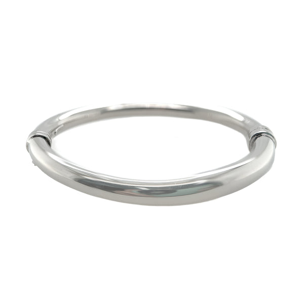 Silver Hinged Bangle