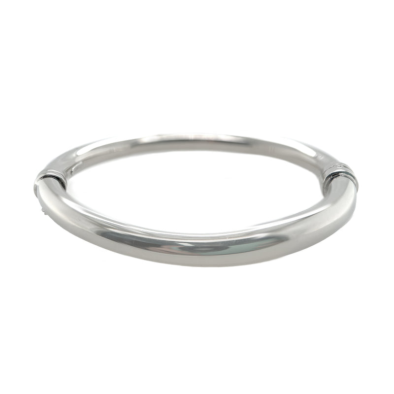 Silver Hinged Bangle