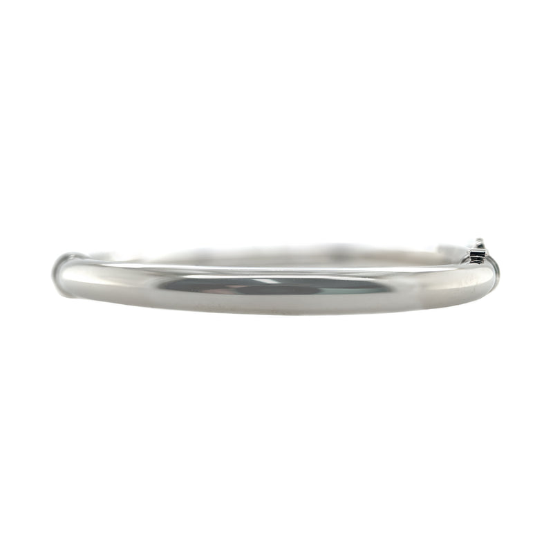 Silver Hinged Bangle