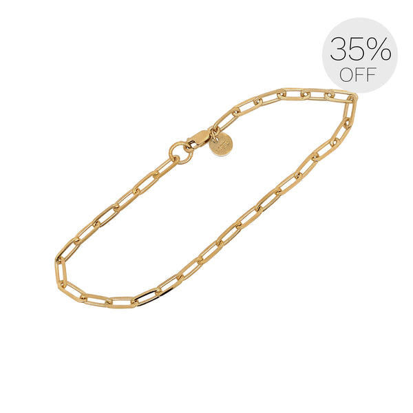 Paperclip Chain Bracelet