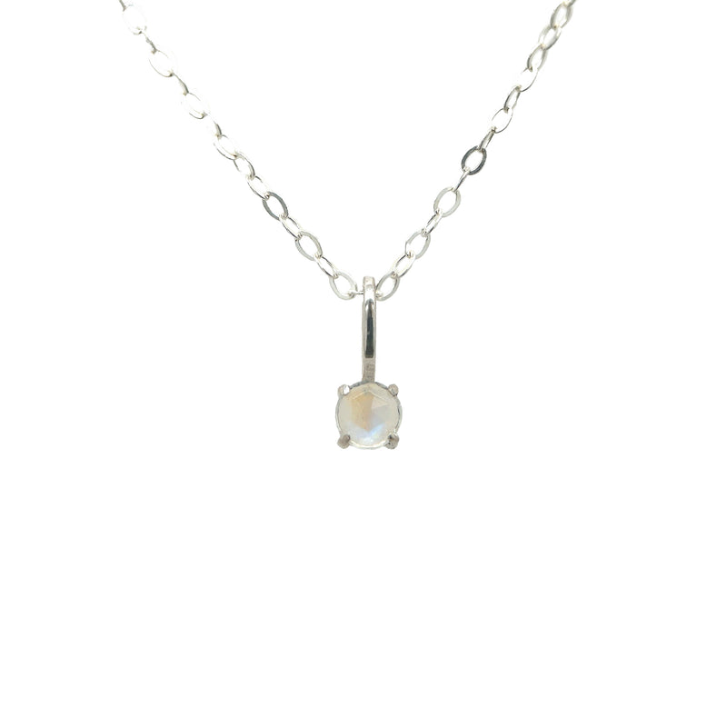 June Moonstone Prong Charm