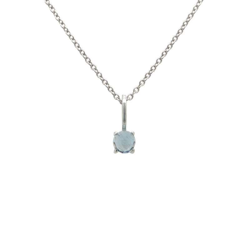 March Aquamarine Prong Charm