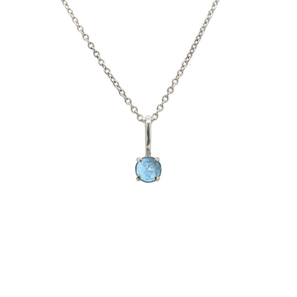 March Aquamarine Prong Charm