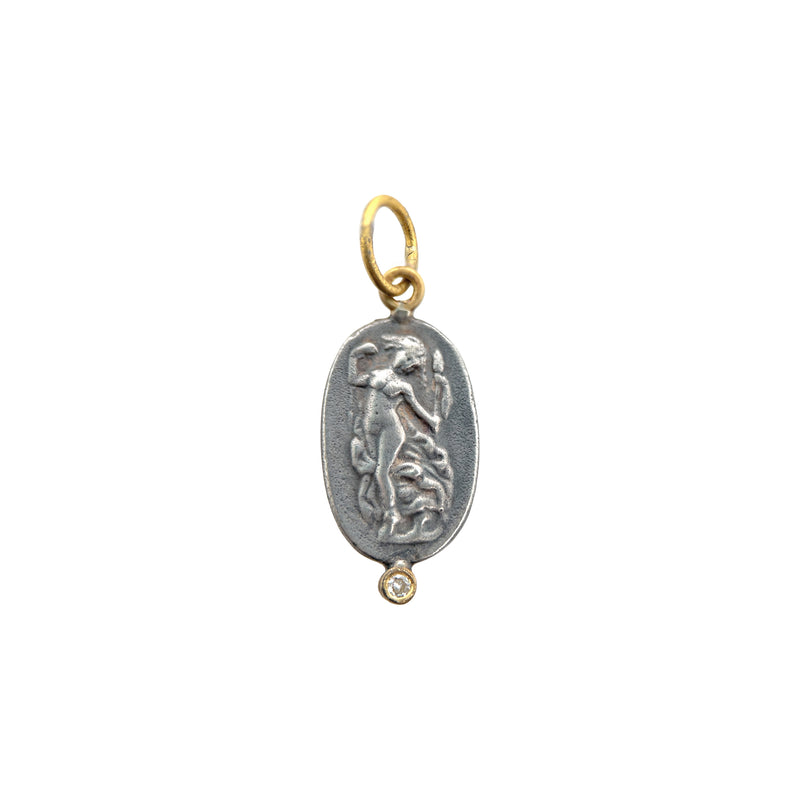 Roman Woman Intaglio Pendant