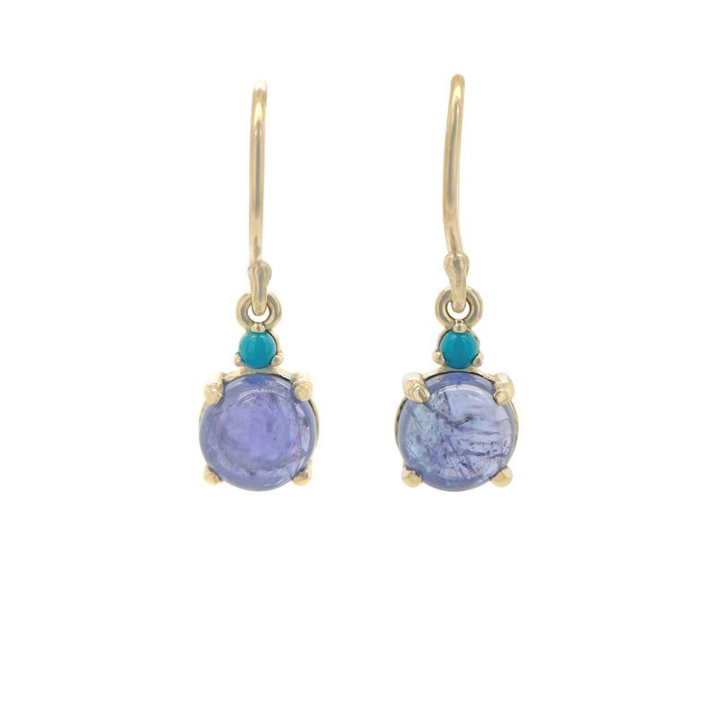 Gold Duo Drop Earrings