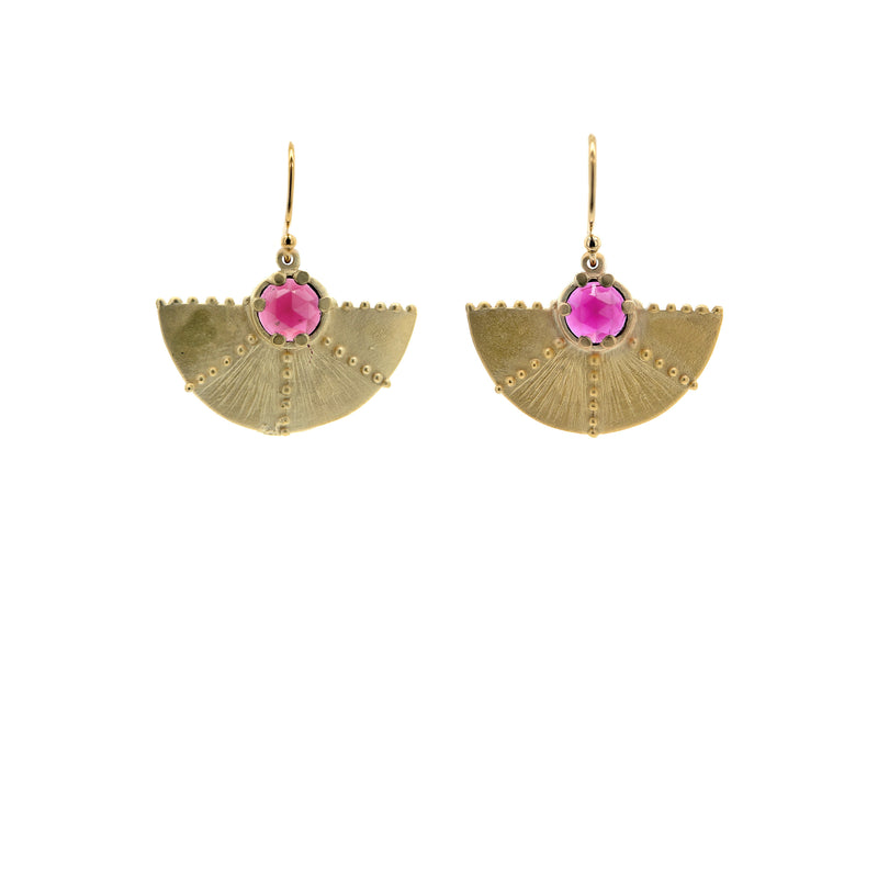 Samla Fan Earrings