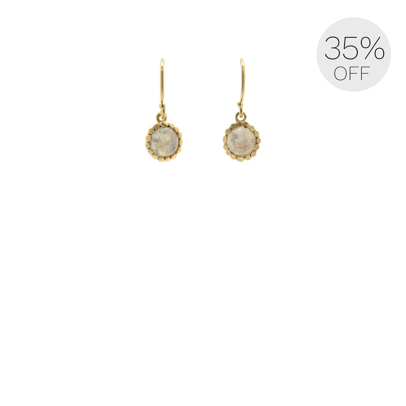 Single Pebble Earrings