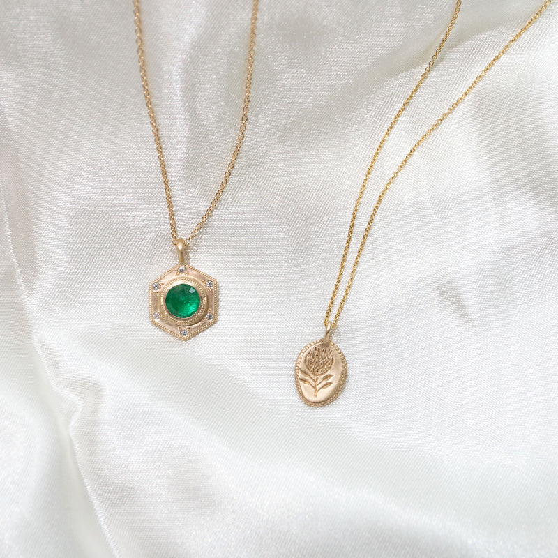 Little Flower Sigil Necklace