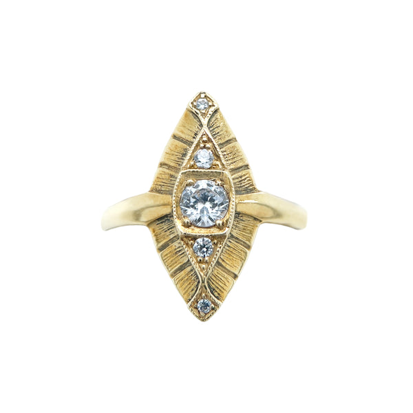 Flapper Deco Ring