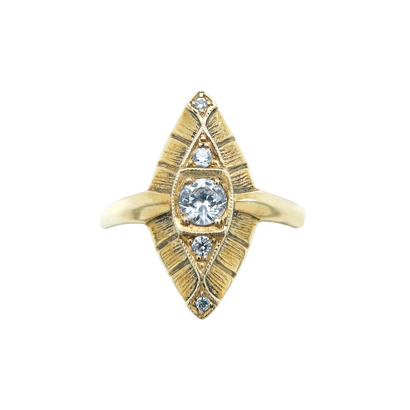 Flapper Deco Ring