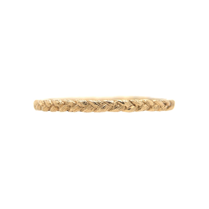 Small Braid Ring