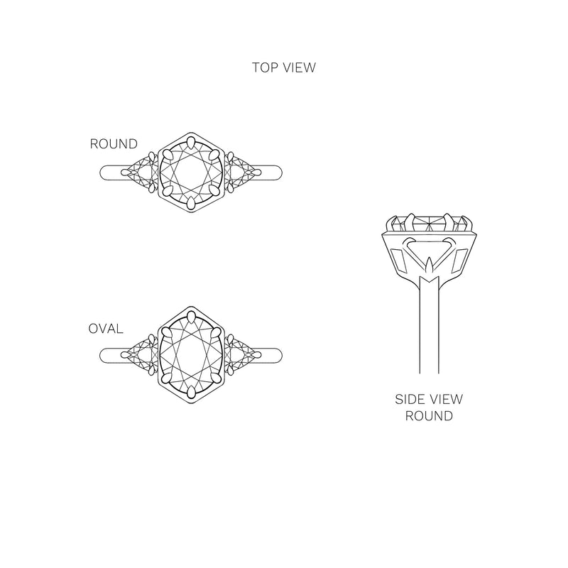 Lorraine Semi-Mount