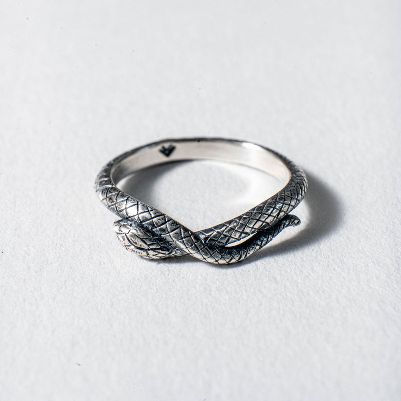 Silver Serpentine Arch Band