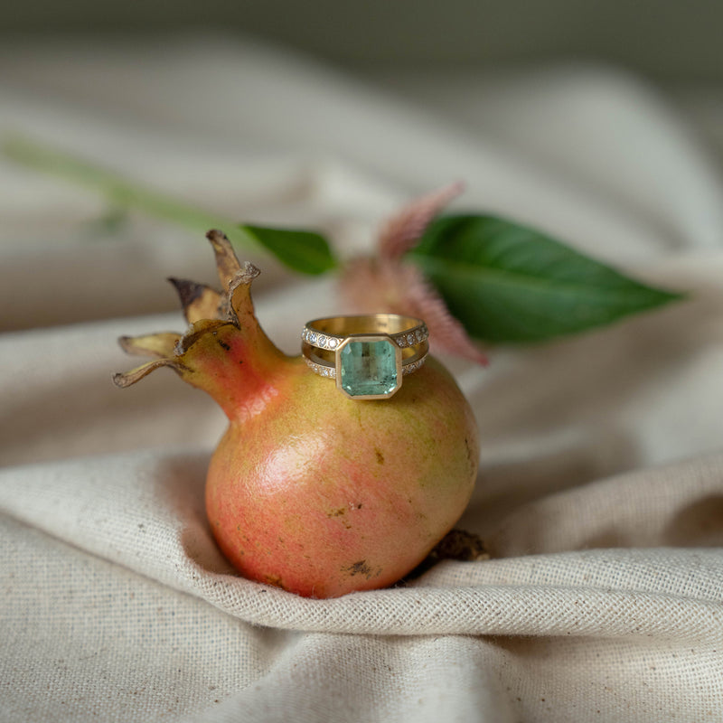 Emerald Sadie Ring