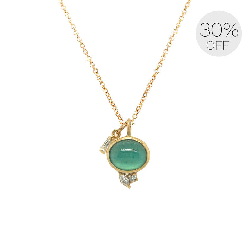 Aquamarine Hali Necklace