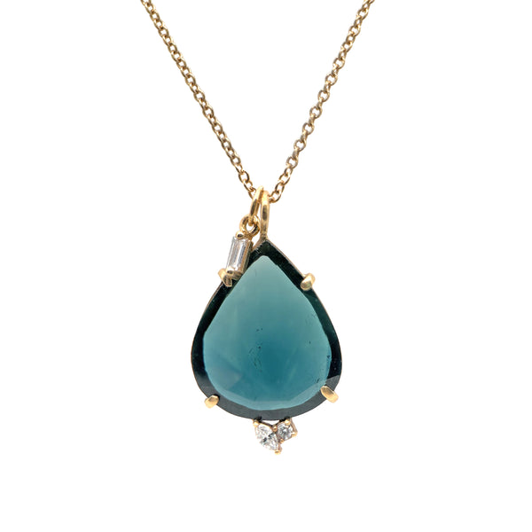 Tourmaline Hali Necklace