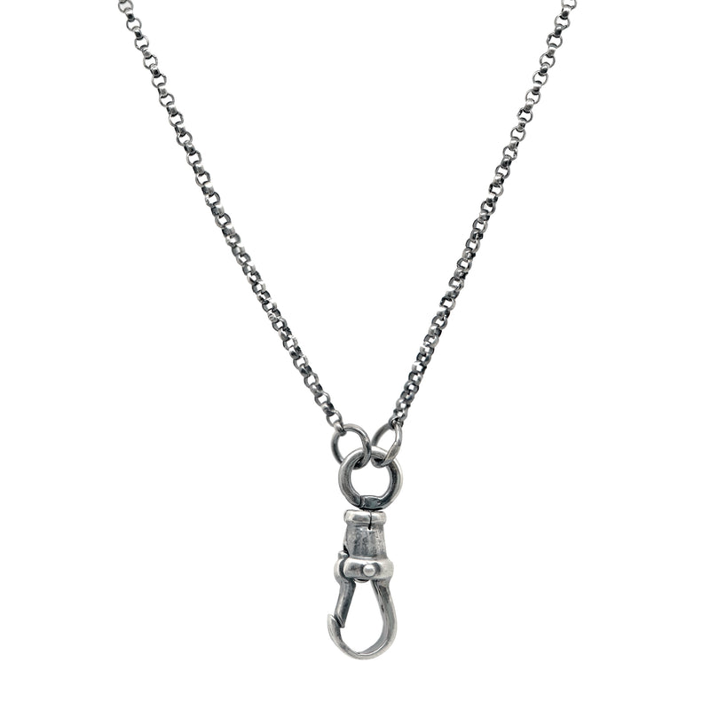 Silver Swivel Charm Bail Chain