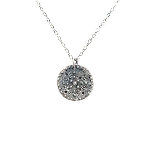 Silver Compass Necklace