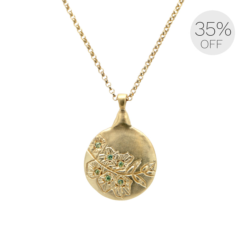 Leo August Zodiac Necklace – LORAK JEWELRY - Main Image