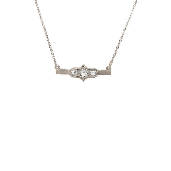 Rose Bar Necklace