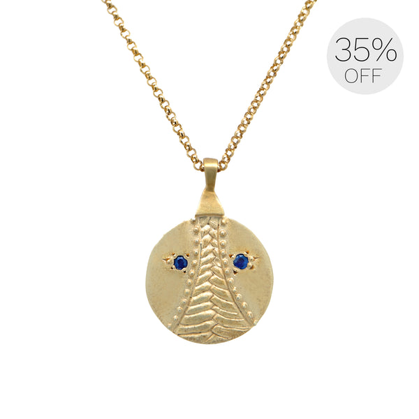Virgo September Zodiac Necklace