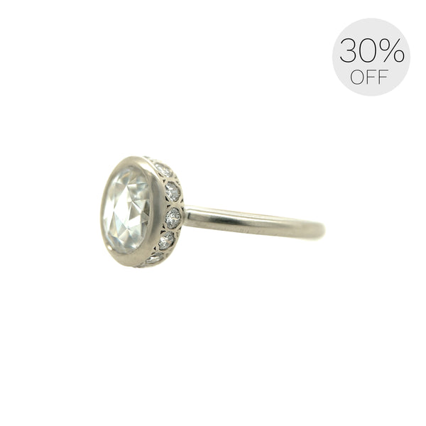 Rose-Cut Moissanite Athena Canopy Ring