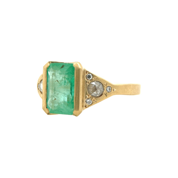 1.9ct Emerald Juliet Ring
