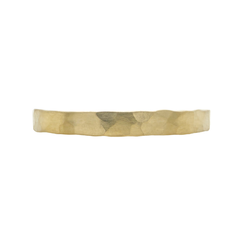 Hammered Rectangular Band