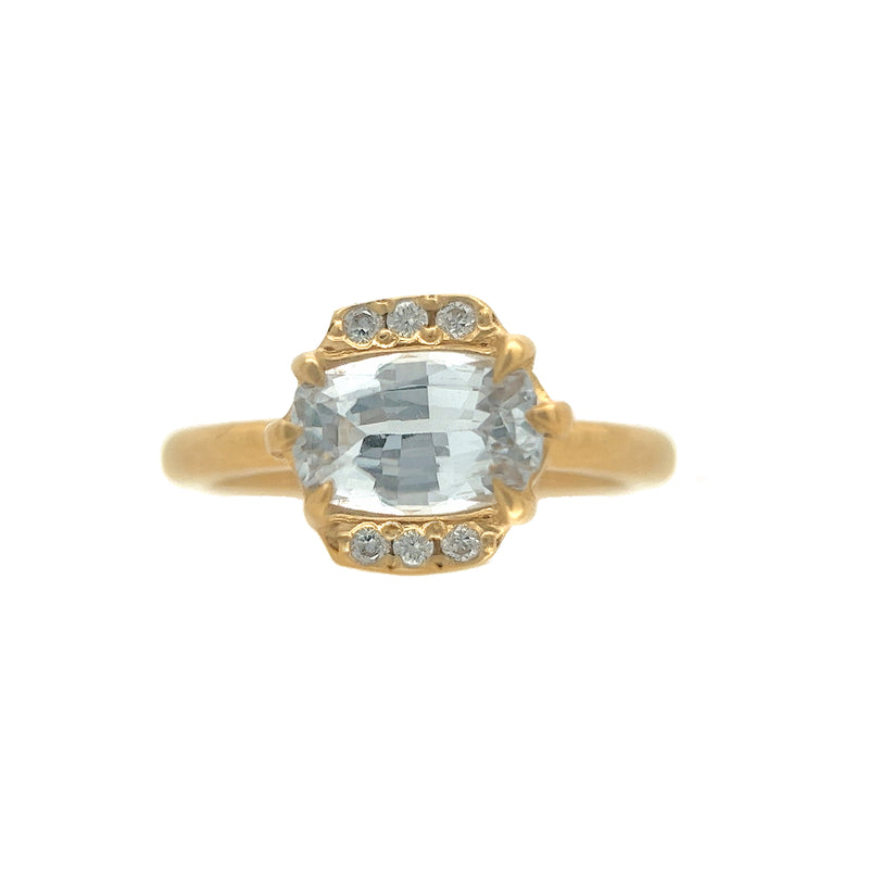 1.3ct White Sapphire Klair Ring