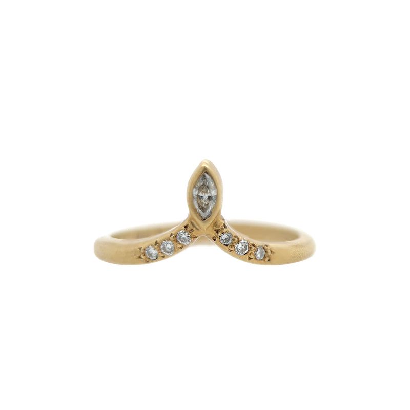 Marquise Cape Ring