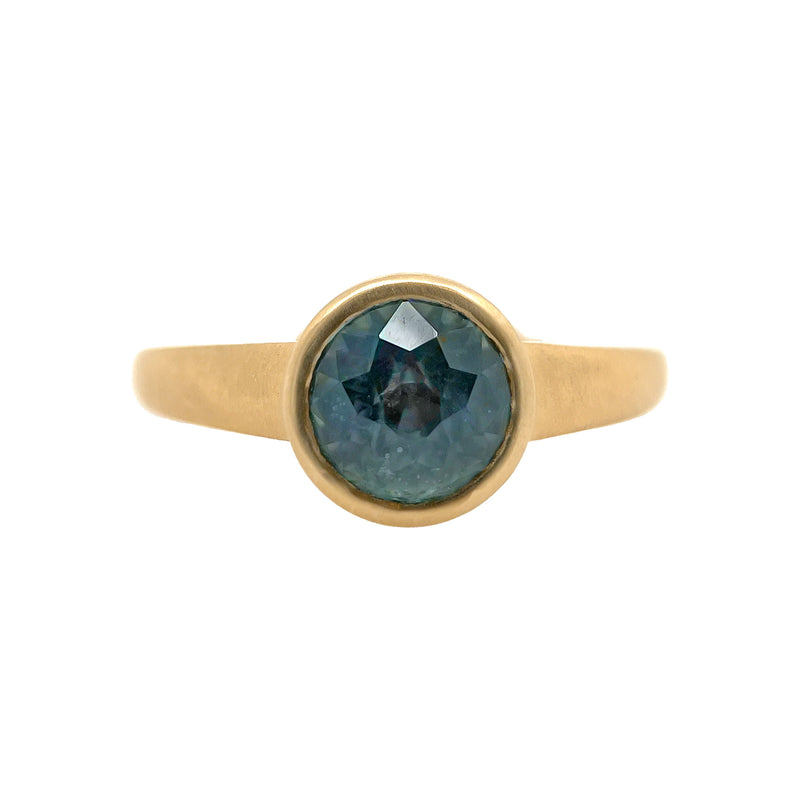 Floating Bezel Bridge Basket Montana Sapphire – LORAK JEWELRY