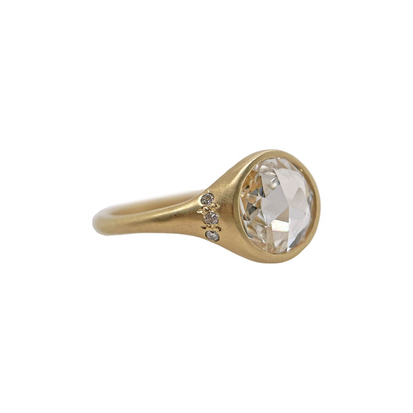 1.5ct Rosecut Diamond Ring