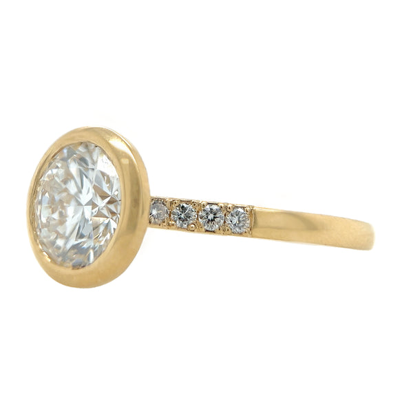 Floating Iona Ring - 1.85ct Round Diamond