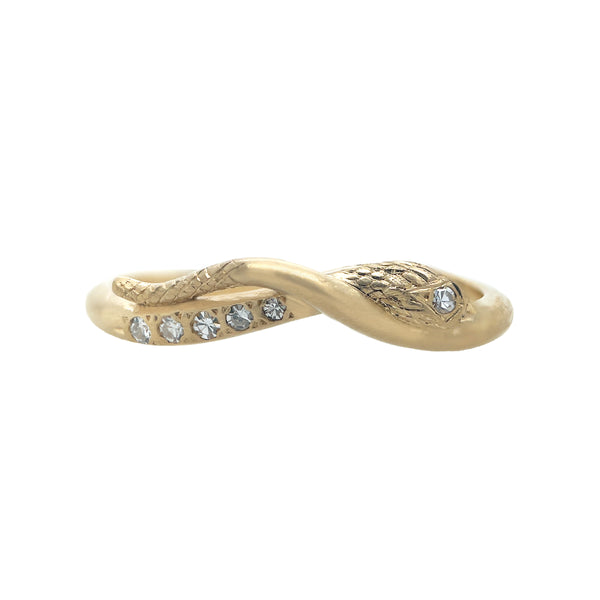 Gold Serpentine Arch Band