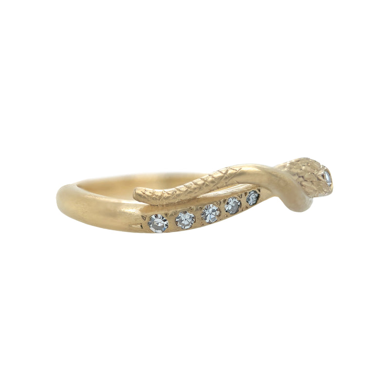 Gold Serpentine Arch Band