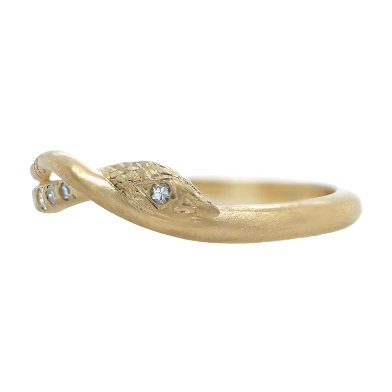 Gold Serpentine Arch Band