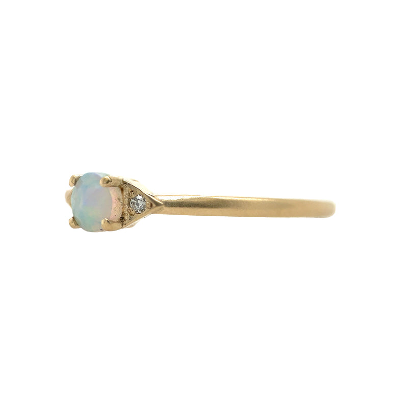 Opal Aster Stacking Ring