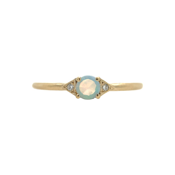 Opal Aster Stacking Ring