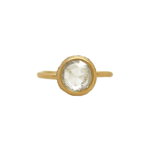 1.09ct Ice Diamond Athena Canopy Ring