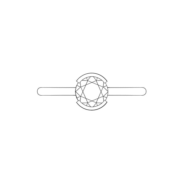 Simple Half-Bezel Semi-Mount