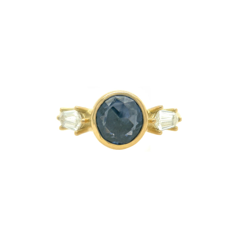 1.3ct Rosecut Sapphire June Ring